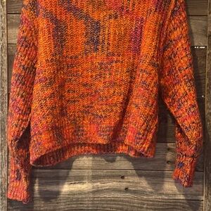 Free People Multicolor Knit Women's Sweater